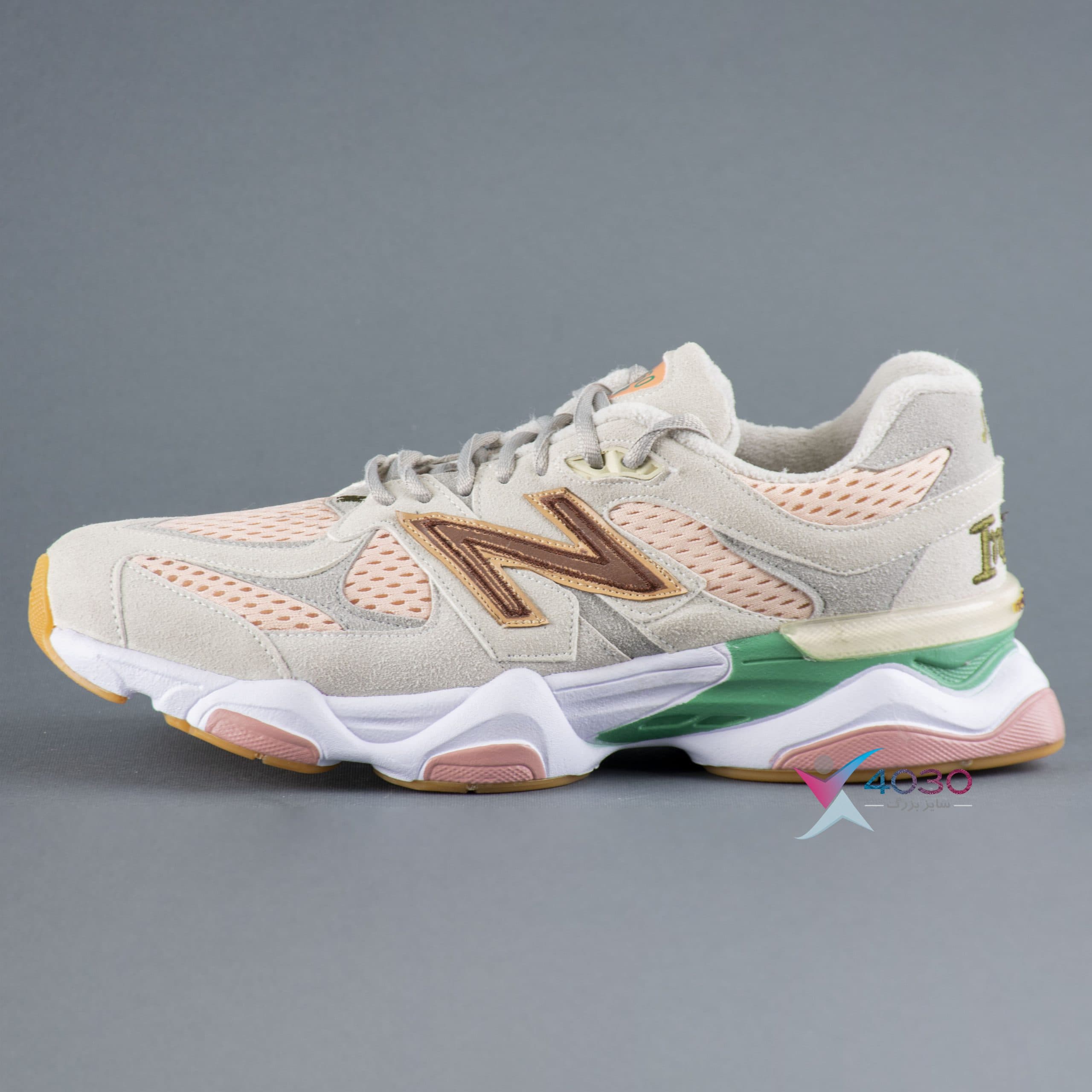 کتونی New balance 9060 نیوبالانس بزرگپا مردانه ( 7240 ) — تصویر ۱۱