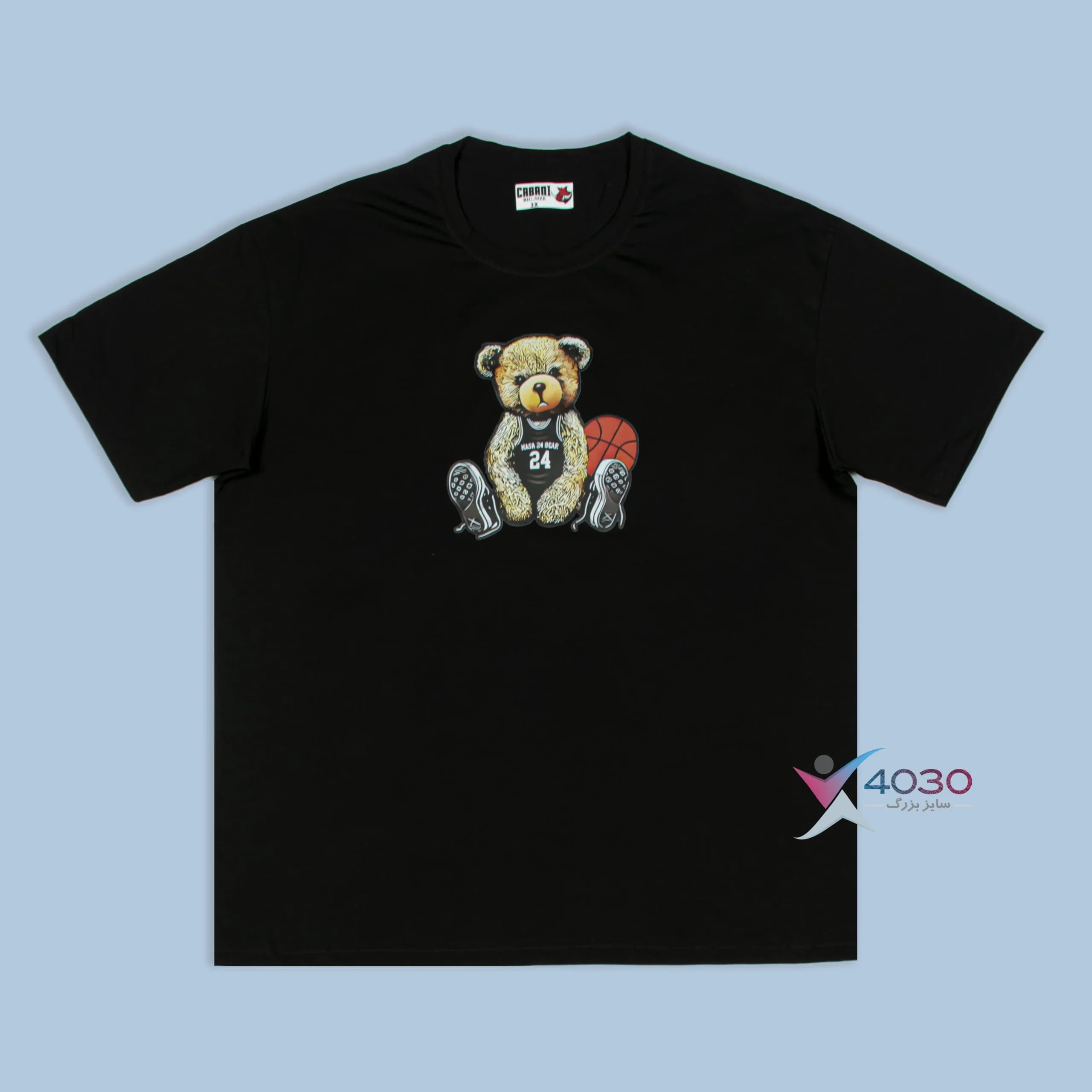 ست تیشرت و شلوارک TEDDY سایز بزرگ مردانه ( 8344 ) — تصویر ۹