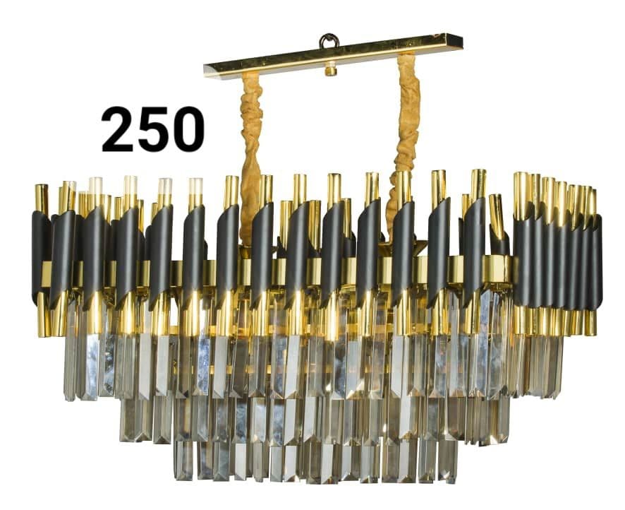لوستر لاینر مستطیلی کد 250