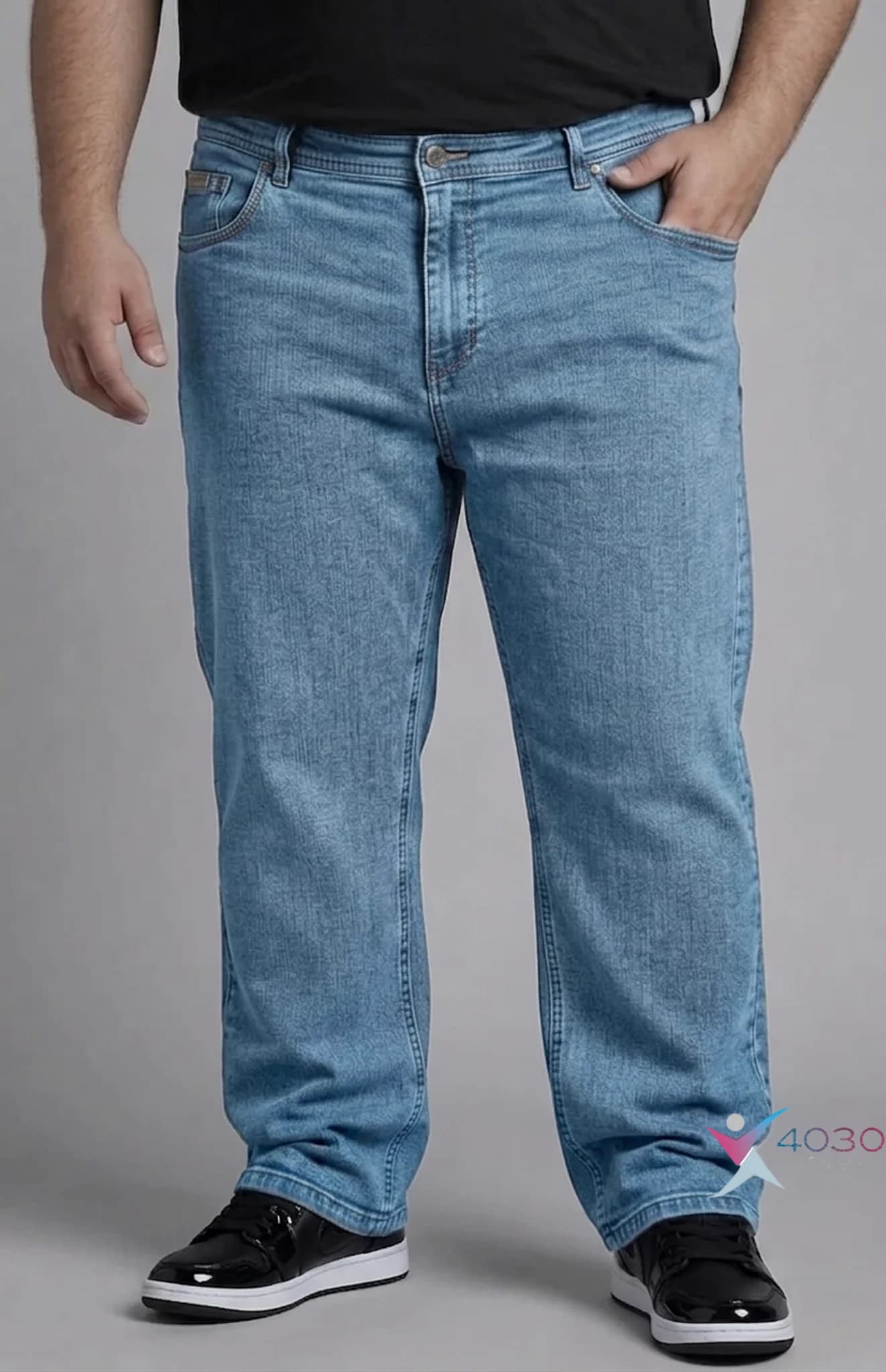 شلوار جین GIANT JEAN سایز بزرگ مردانه ( 4515 ) — تصویر ۱۱