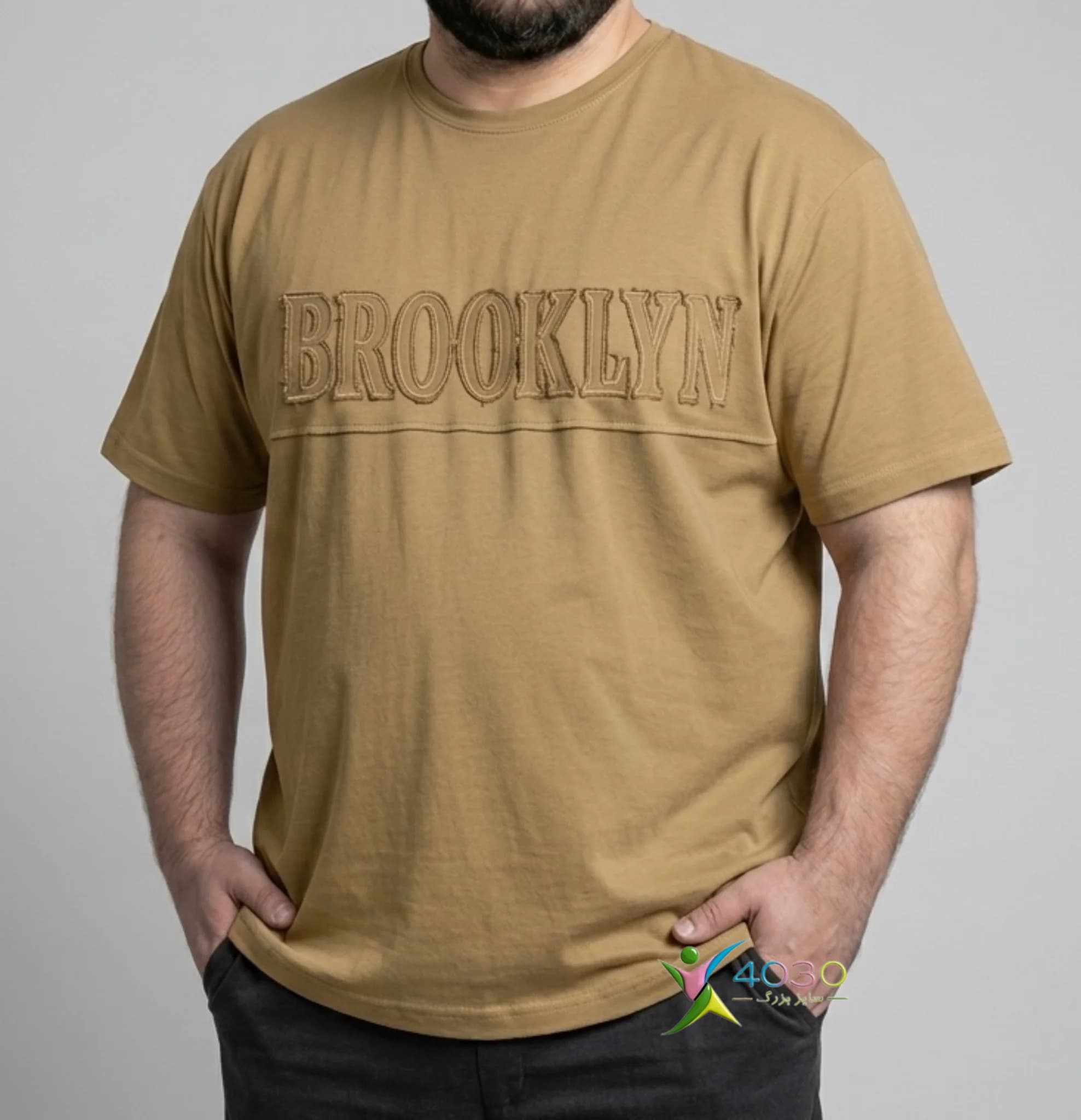 تیشرت ماکان BROOKLYN سایز بزرگ مردانه ( 864 ) — تصویر ۱۱