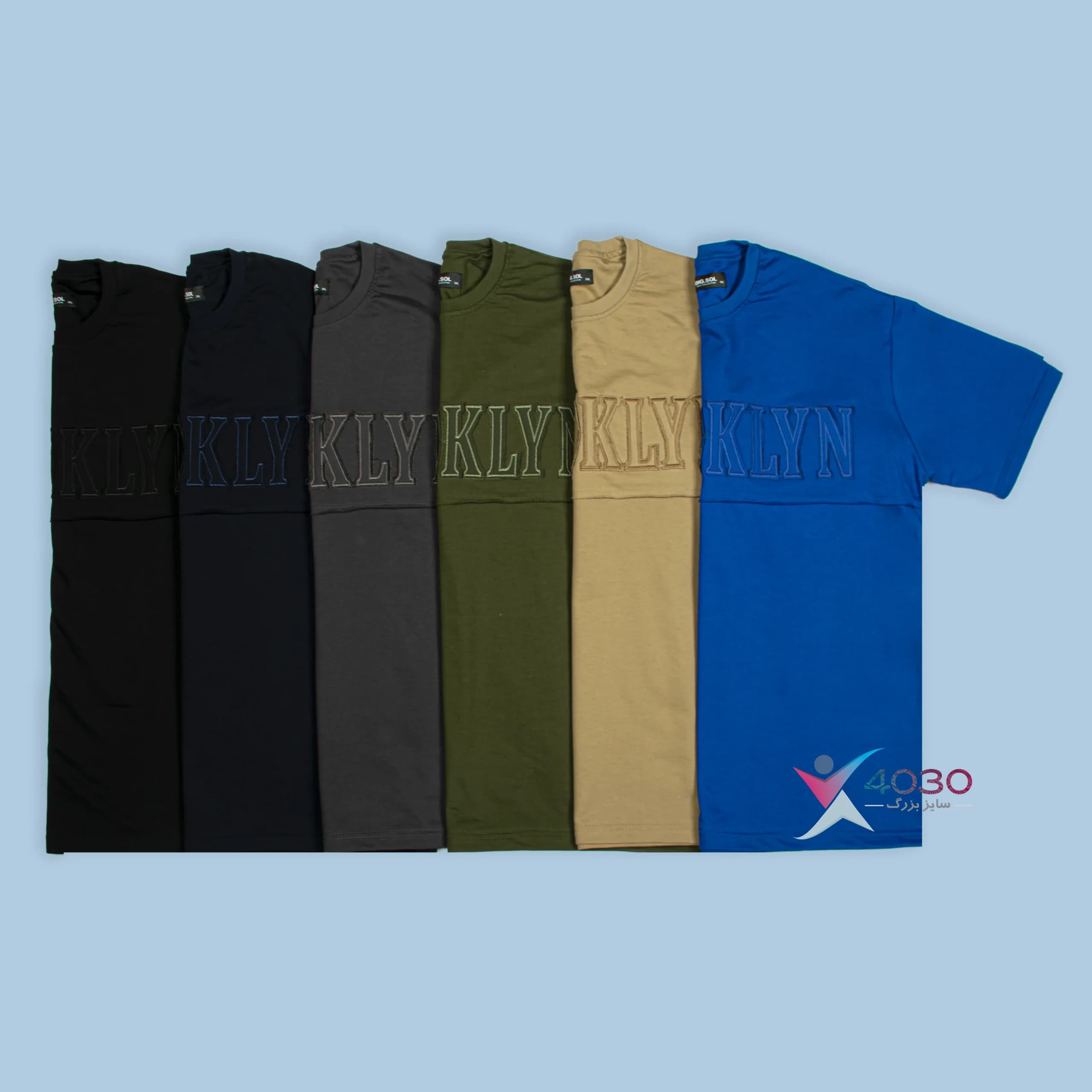 تیشرت ماکان BROOKLYN سایز بزرگ مردانه ( 864 ) — تصویر ۹