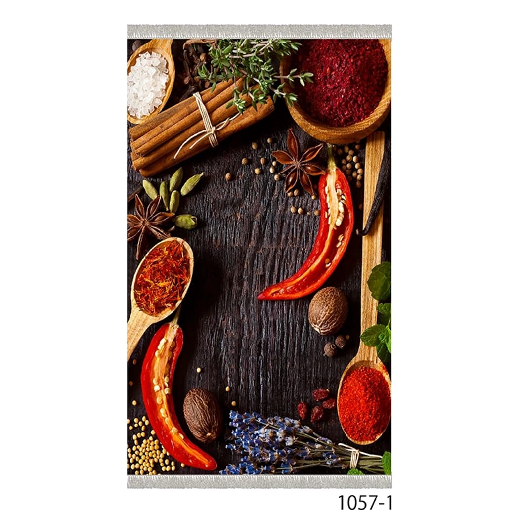 فرش آشپزخانه طرح ادویه و چوب مدل 1057 — تصویر ۵