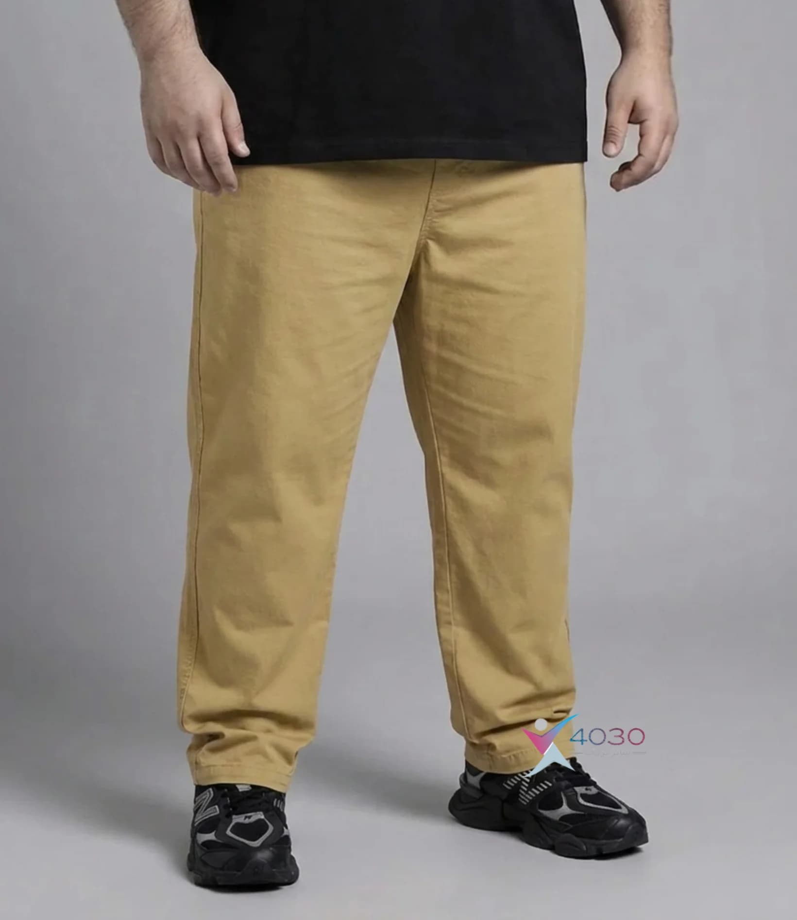 شلوار اسلش کتان ZARA زارا سایز بزرگ مردانه ( 3831 ) — تصویر ۹