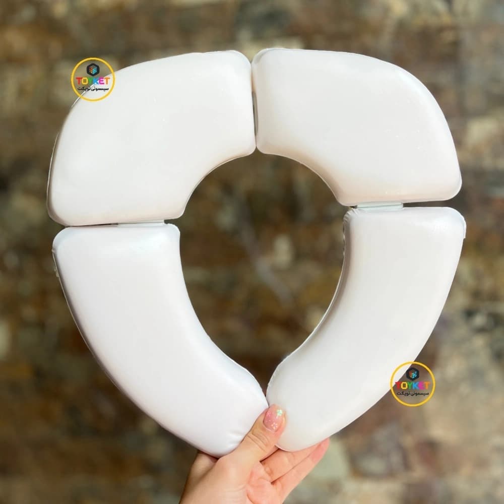 تبدیل توالت فرنگی تاشو کودک Cushie Traveler — تصویر ۹