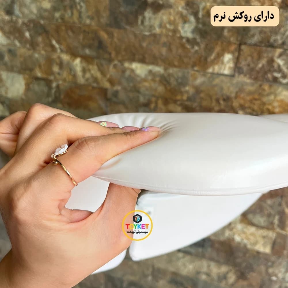 تبدیل توالت فرنگی تاشو کودک Cushie Traveler — تصویر ۵