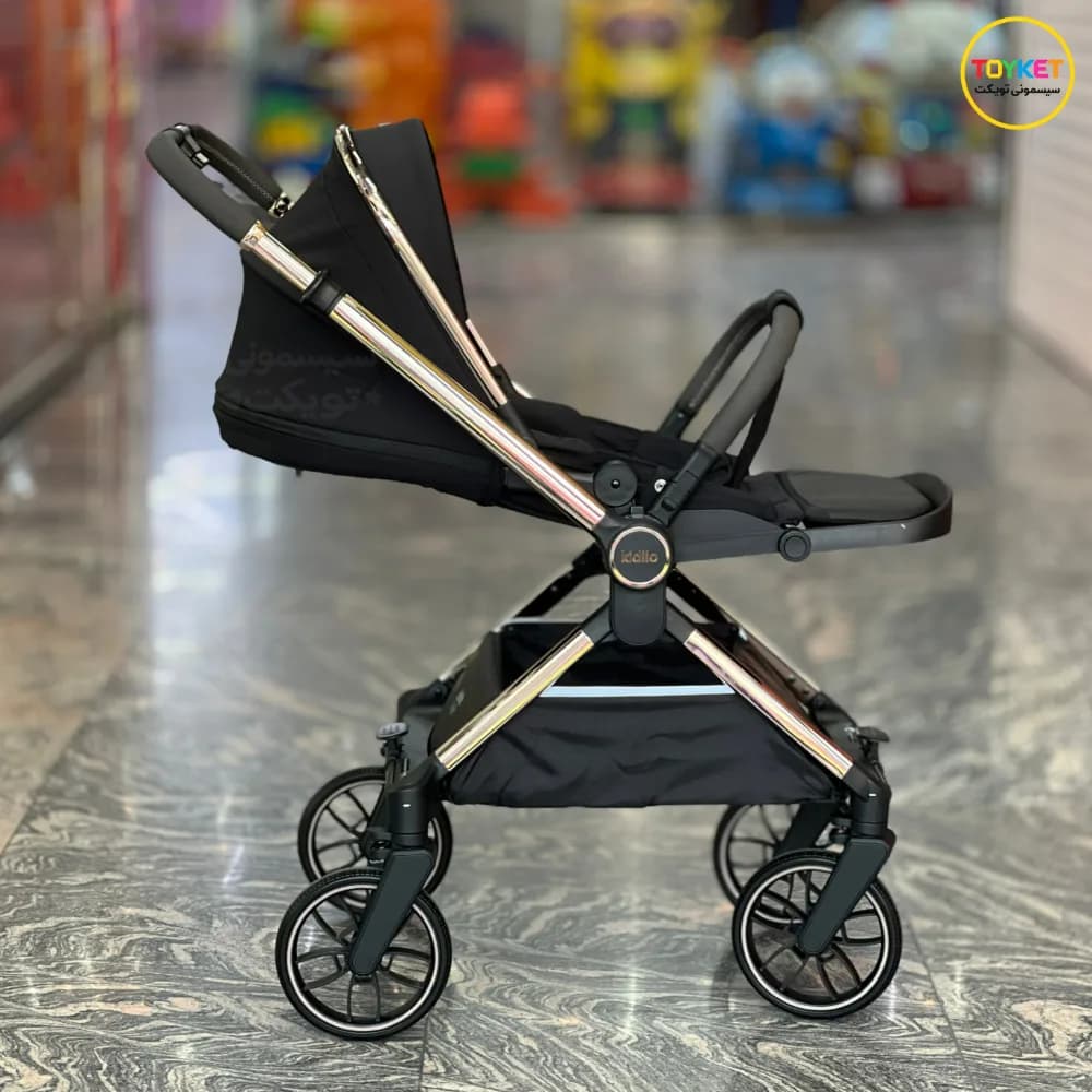 کالسکه کیدیلو مدل D908 چهار چرخ ۳۶۰ درجه Kidilo — تصویر ۱۲