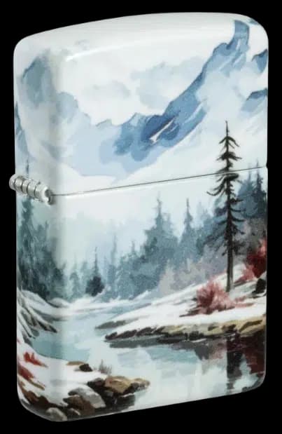 فندک زیپو مدل 46702 Frozen Valley Design — تصویر ۸