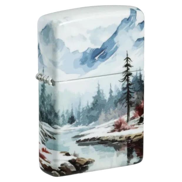 فندک زیپو مدل 46702 Frozen Valley Design — تصویر ۱۲