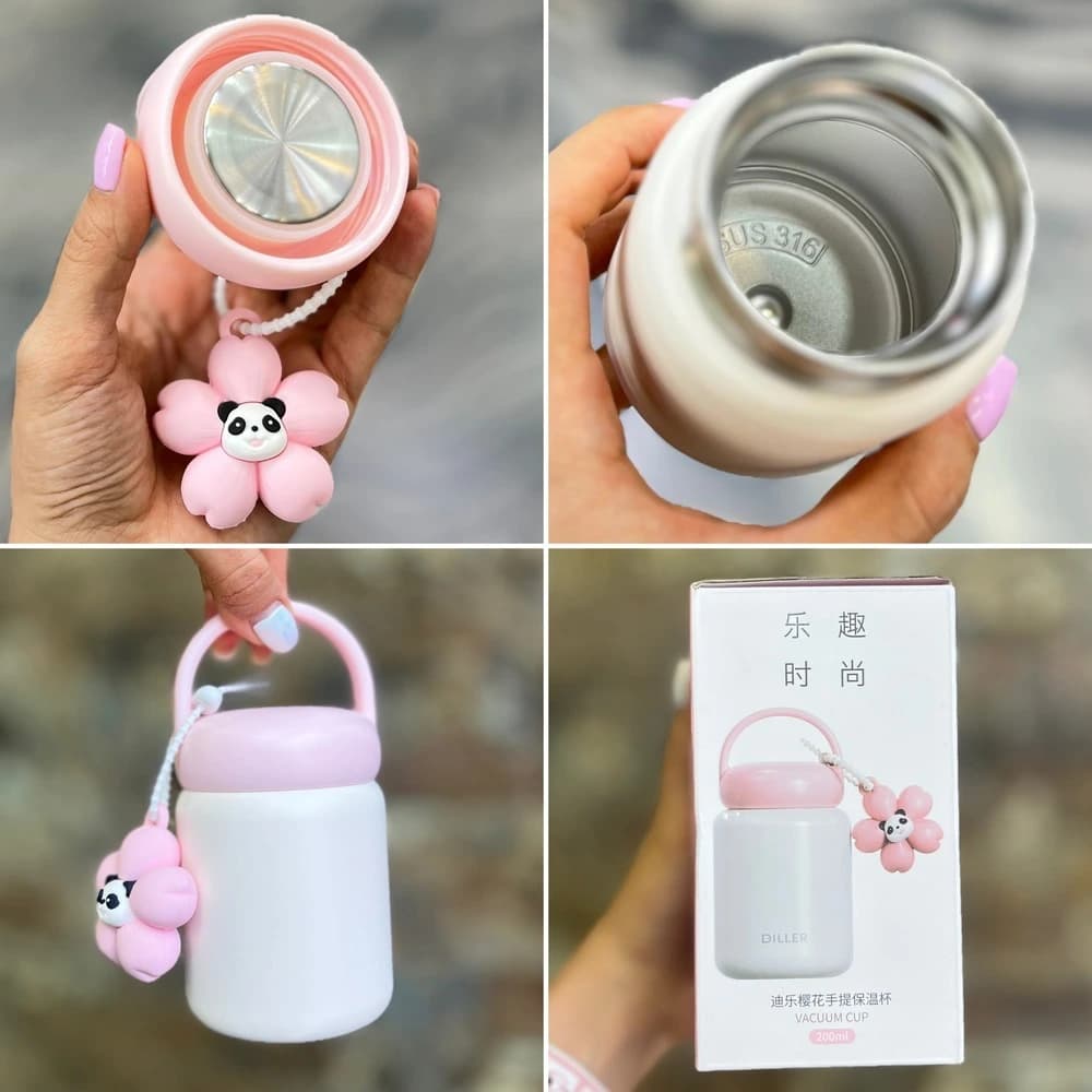 فلاسک دیلر طرح پاندا DILLER حجم 200 میل — تصویر ۳