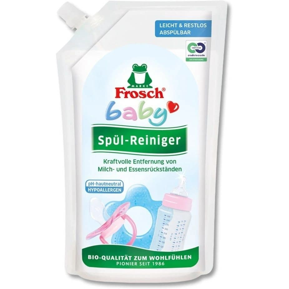 مایع شست و شوی شیشه شیر نوزاد پاکتی فروش Frosch Baby — تصویر ۴