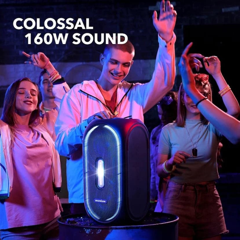 اسپیکر بلوتوثی 160W انکر مدل Soundcore Rave Plus A3391 — تصویر ۴
