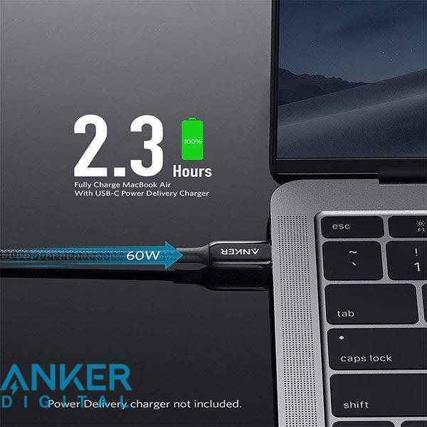 کابل USB-C انکر مدلA8863 طول 1.8 متر — تصویر ۶