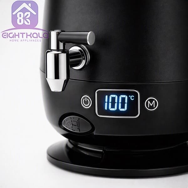 سماور برقی Rubis مدل RST600 | بدنه استیل و مشکی | ۲۲۰۰ وات — تصویر ۲