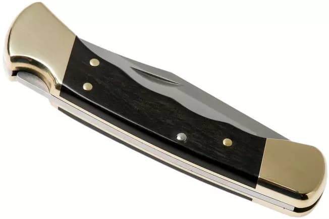 چاقو باک 110 با شیار انگشتی Buck 110 finger grooves — تصویر ۴