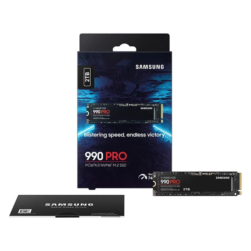 اس اس دی اینترنال M.2 NVMe سامسونگ مدل Samsung 990 Pro ظرفیت 2 ترابایت — تصویر ۲