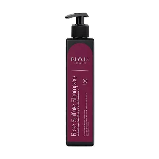 شامپو فری سولفات آبرسان و نرم کننده ناک برای موهای خشک 500ml پمپی — تصویر ۲