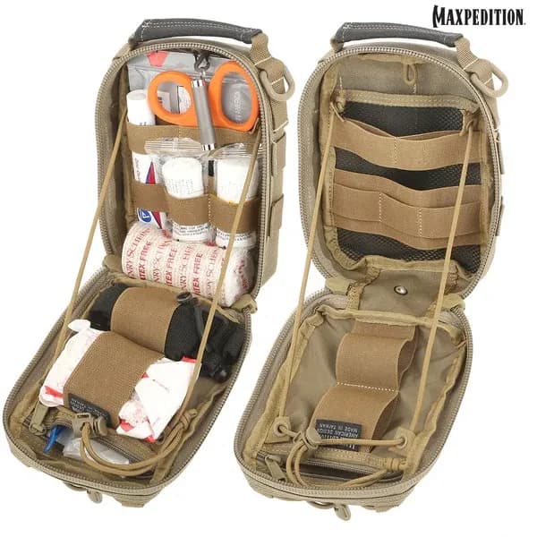 کیف کمکهای اولیه مکس پدیشن مدل FR-1 POUCH-khaki — تصویر ۸