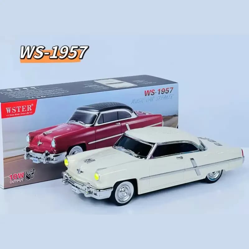 اسپیکر بلوتوثی طرح ماشین وستر WS-1957 WSTER — تصویر ۲