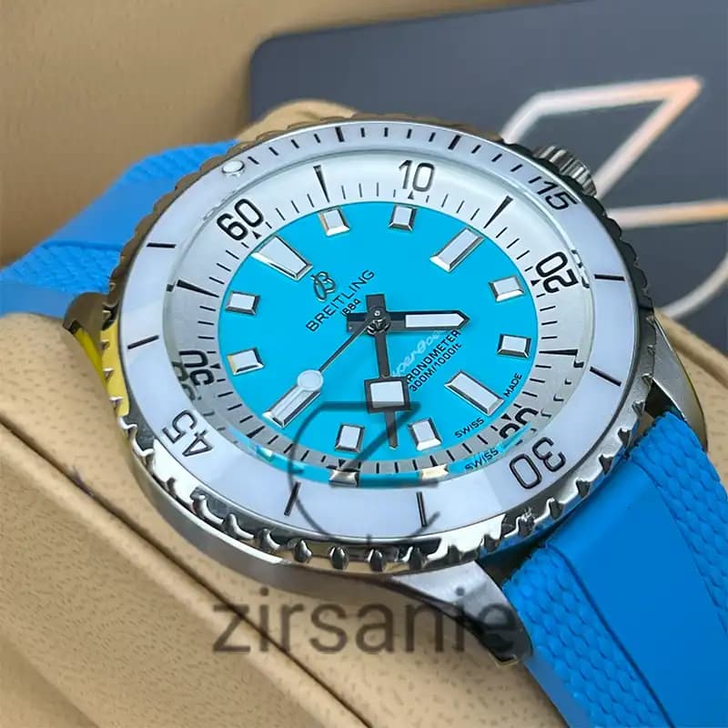 ساعت مردانه برایتلینگ سوپر اوشن اتومات تیفانی Breitling Superocean Automatic Tiffany — تصویر ۱۲