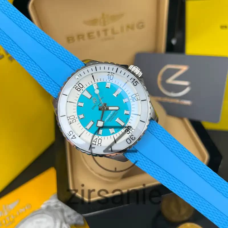 ساعت مردانه برایتلینگ سوپر اوشن اتومات تیفانی Breitling Superocean Automatic Tiffany — تصویر ۸
