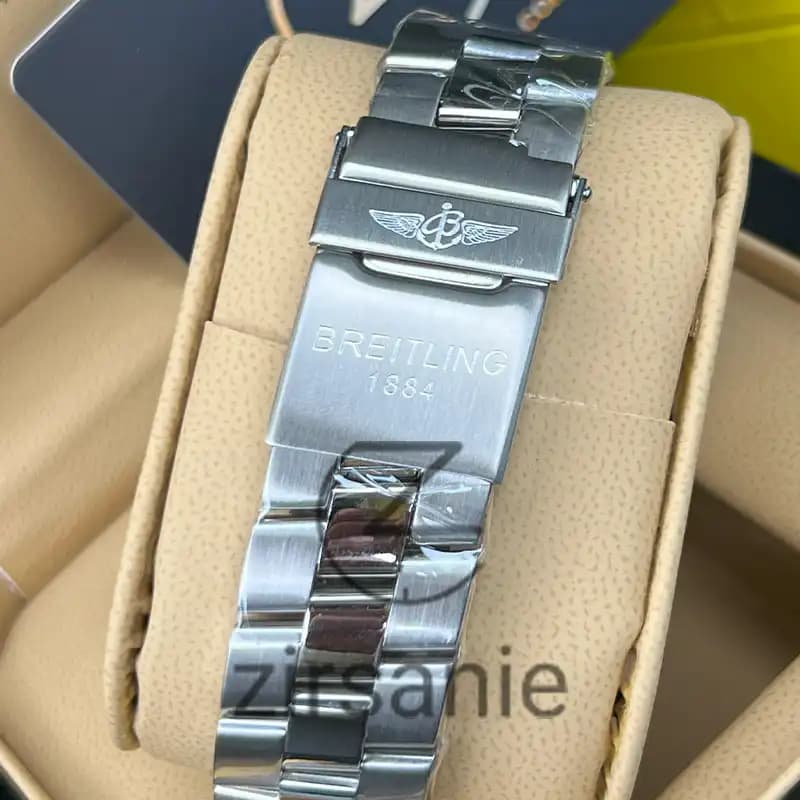 ساعت مردانه برایتلینگ سوپر اوشن اتومات سیلور صفحه تیفانی Breitling Superocean Automatic Silver Tiffany Screen — تصویر ۶