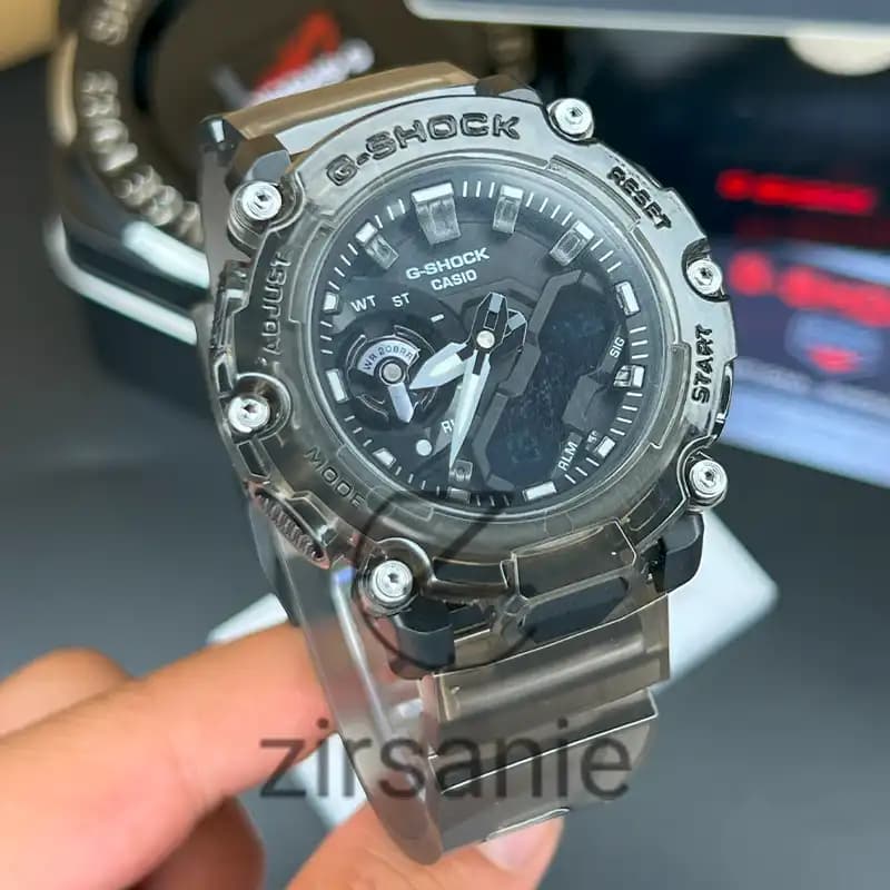 ساعت مچی مردانه کاسیو جی شاک مشکی دودی Casio G-Shock Ga-2200 Smoky Black — تصویر ۳