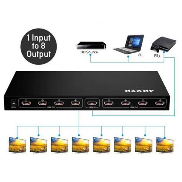 اسپلیتر OSCAR 1 TO 8 HDTV — تصویر ۱۱