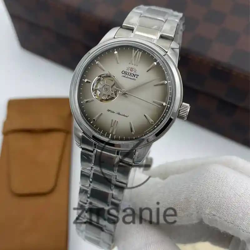 ساعت مچی مردانه اورینت بامبینو اتوماتیک سیلور صفحه طوسی Orient bambino Automatic Silver Gray Screen — تصویر ۴