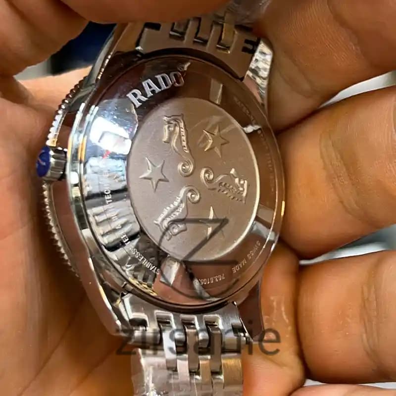 ساعت مچی مردانه رادو کاپیتان کوک اتومات سیلور صفحه سبز Rado Capitan Cook Automatic Silver Green Screen — تصویر ۱۰