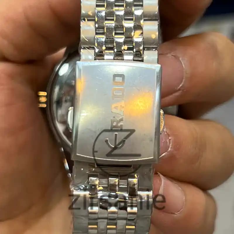 ساعت مچی مردانه رادو کاپیتان کوک اتومات سیلور صفحه سبز Rado Capitan Cook Automatic Silver Green Screen — تصویر ۴