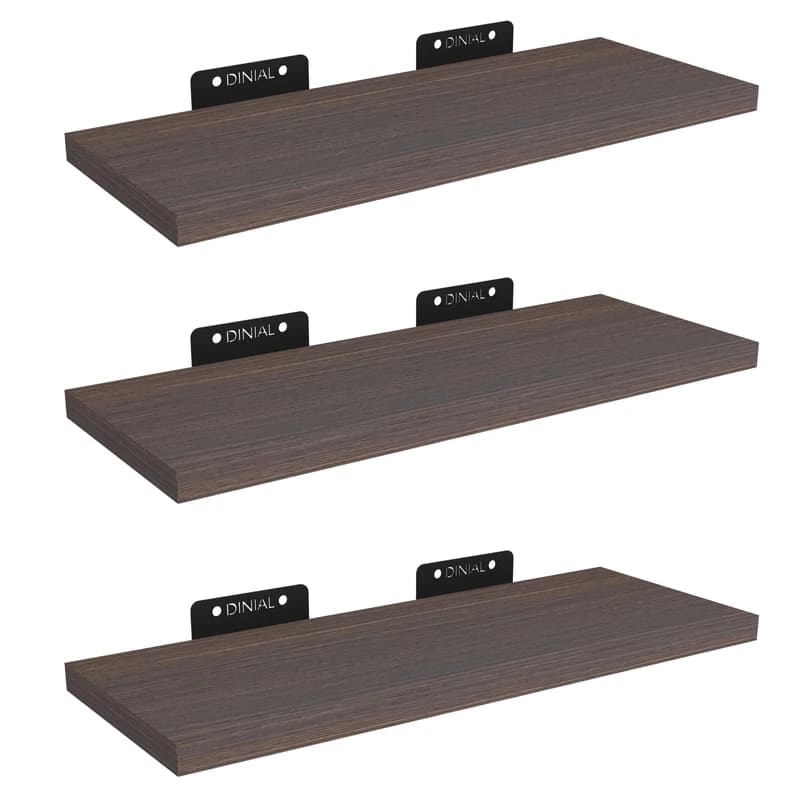 شلف دیواری مدل هرمی کد DN4015 مجموعه سه عددی