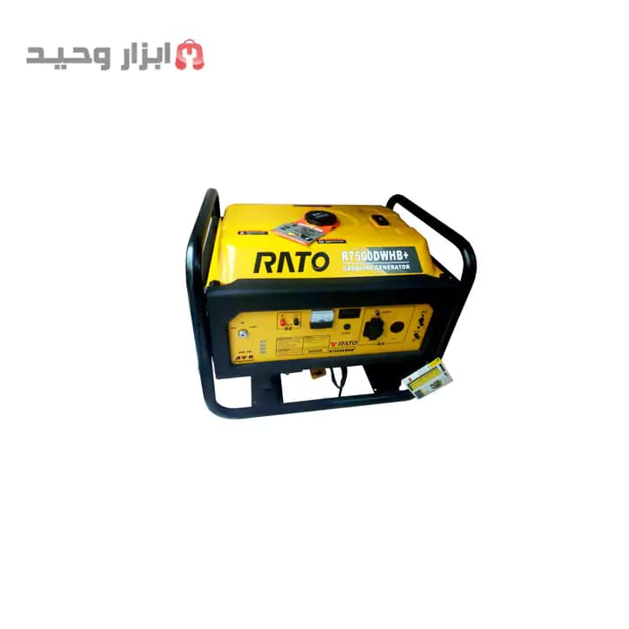 موتور برق بنزینی 6 کیلو وات راتو RATO 7500whb(ارسال رایگان) — تصویر ۲