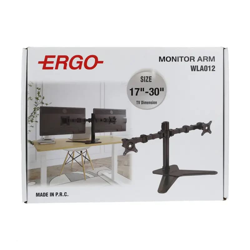 پایه براکت نگهدارنده دو مانیتور ارگو Ergo مدل WLA-012 — تصویر ۱۰