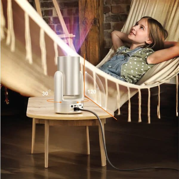 ویدیو پروژکتور اندروید شارژی قابل حمل Green Lion Prisma 4K Projector 5200mAh — تصویر ۴