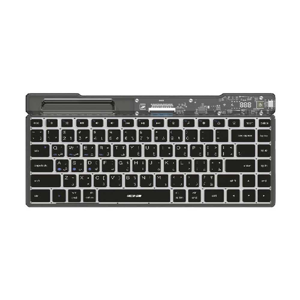 کیبورد شفاف گرین لاین Green Lion Transparent Keyboard — تصویر ۹
