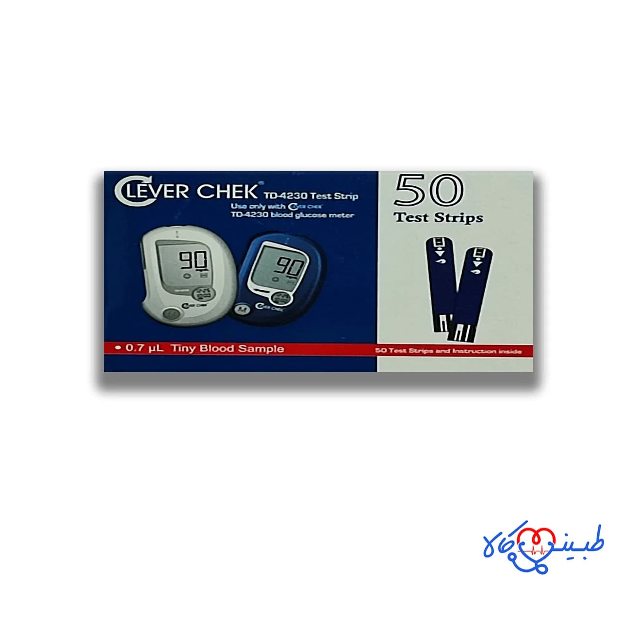 نوار تست قند خون کلورچک Clever Chek TD-4230