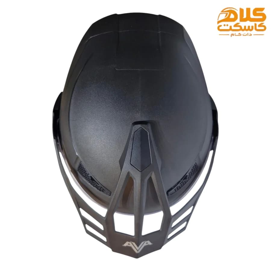 کلاه کاسکت بدون فک سبک وزن steelbird مشکی مات — تصویر ۱۱