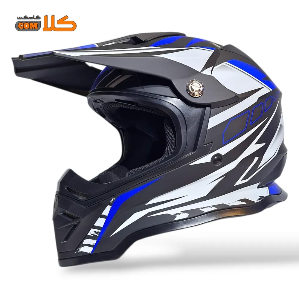 کلاه کاسکت کراسی ردلاین REDLINE مدل BWB