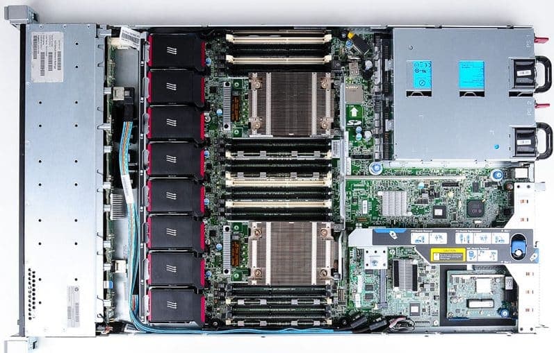 سرور HP G8 DL360 8sff استوک با گارانتی — تصویر ۲