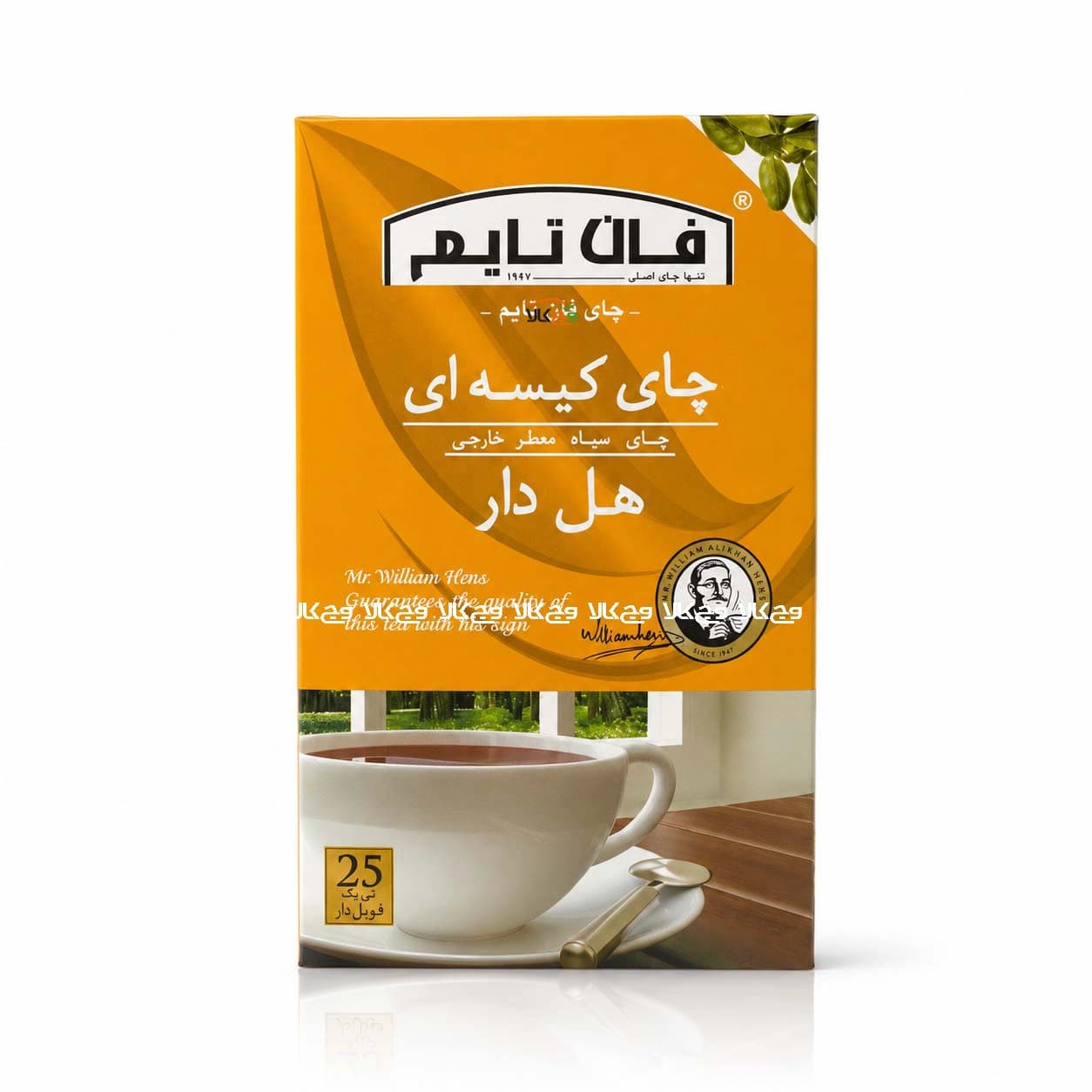 چای کیسه ای هل دار معطر خارجی فان تایم – 25 عددی — تصویر ۲
