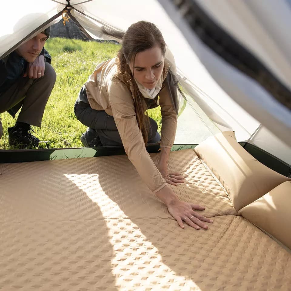 زیرانداز بادی نیچرهایک – خود بادشو – ضخامت 2.5 سانت Naturehike single Inflatable Mat sleeping pad – NH15Q002-D — تصویر ۳