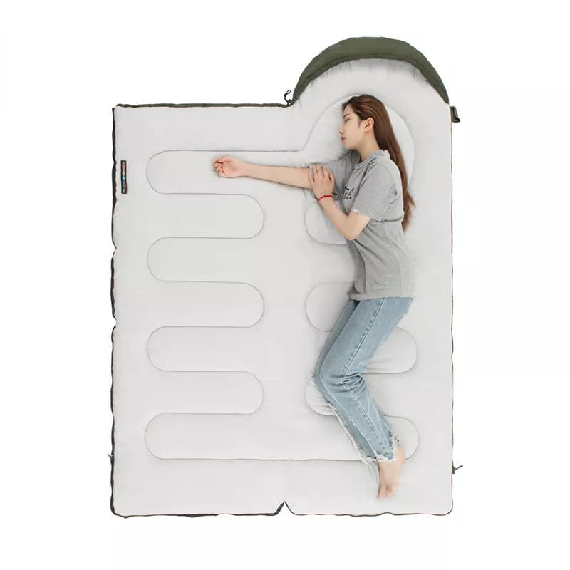 کیسه خواب نیچرهایک Naturehike Y150L Round Bottom Hooded Envelope Cotton Sleeping Bag – Nh21msd08 — تصویر ۶