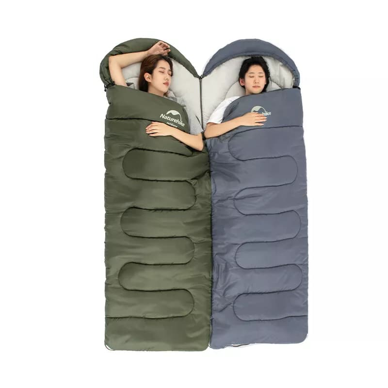 کیسه خواب نیچرهایک Naturehike Y150L Round Bottom Hooded Envelope Cotton Sleeping Bag – Nh21msd08 — تصویر ۵