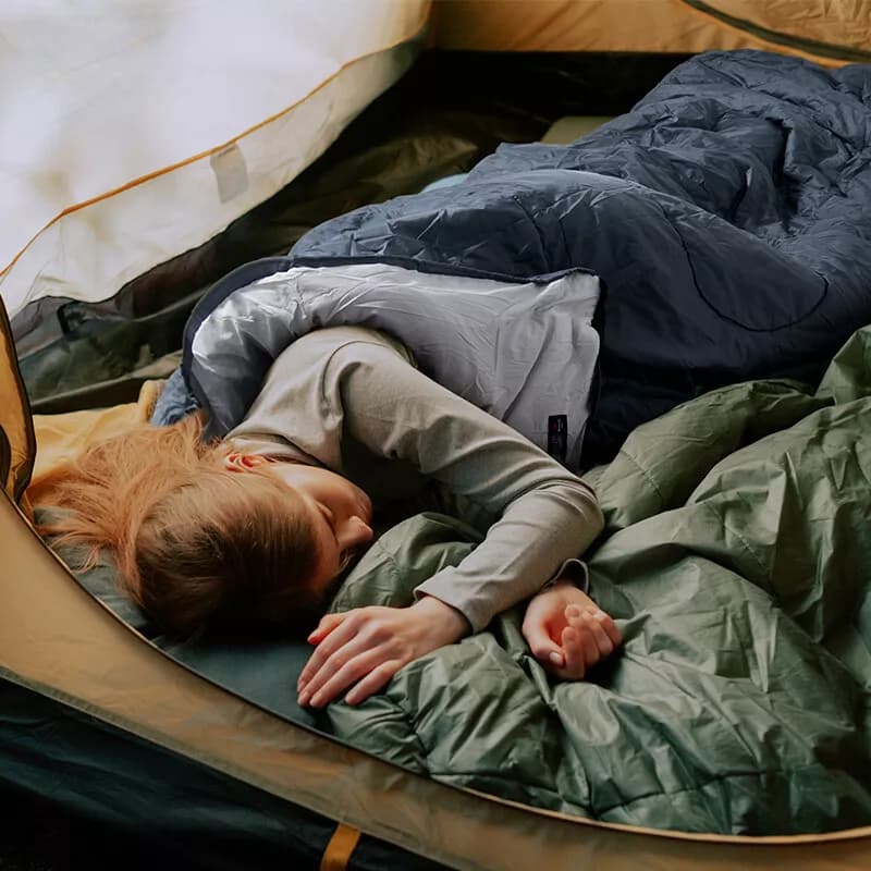 کیسه خواب نیچرهایک Naturehike Y150L Round Bottom Hooded Envelope Cotton Sleeping Bag – Nh21msd08 — تصویر ۲