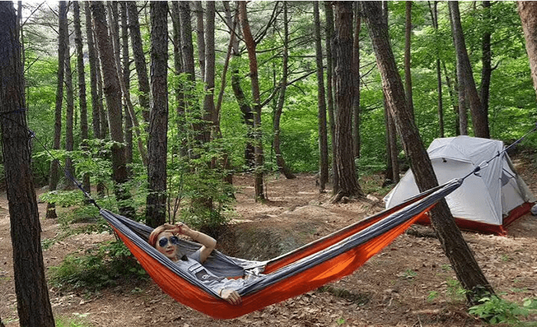 ننو نیچرهایک اولترالایت – تخت آویز دو نفره Naturehike camping hammock – NH21DC011 — تصویر ۱۱