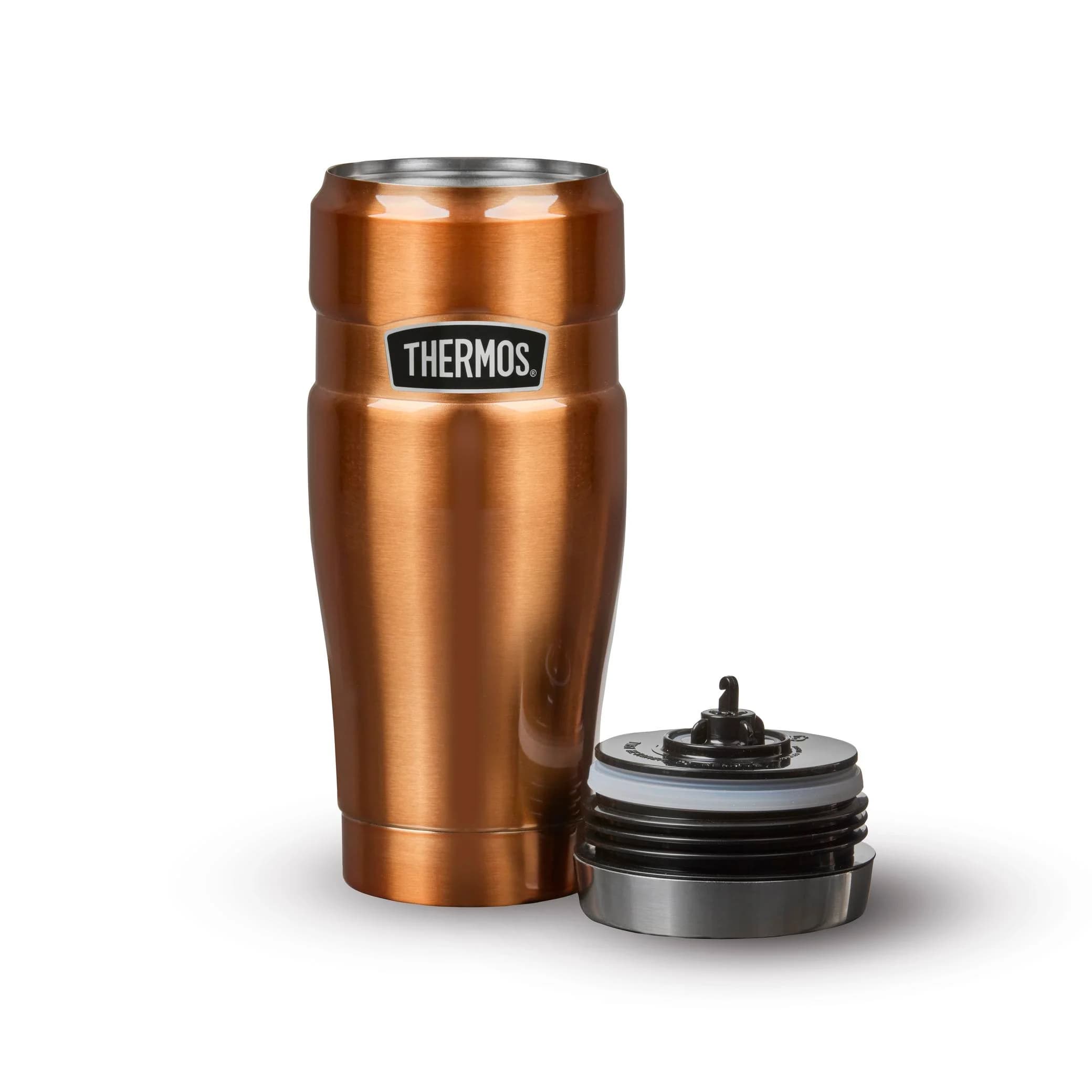 ماگ ترموس – تامبلر 0.470 لیتر استیل Thermos Stainless King Travel Tumbler 470ML — تصویر ۷