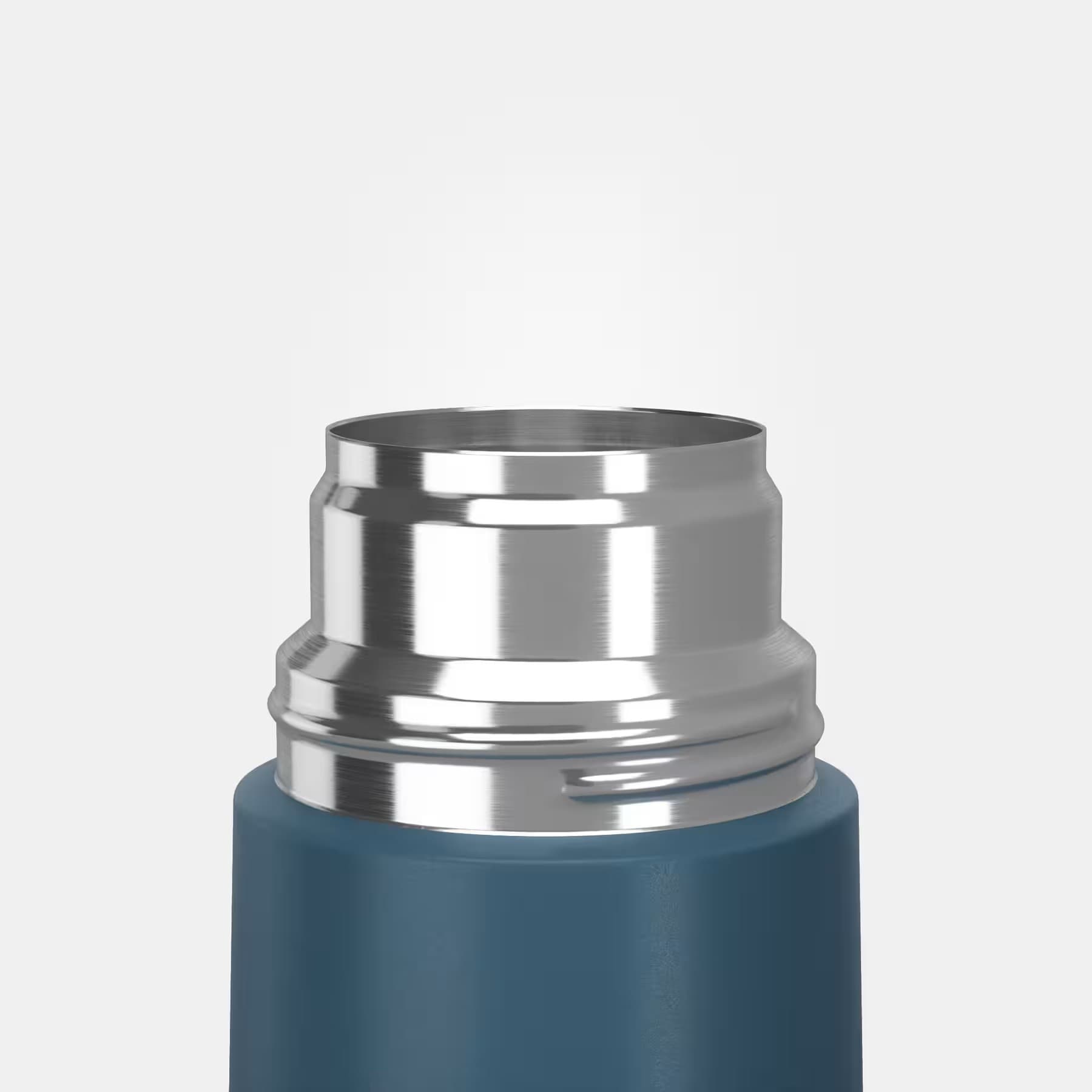 فلاسک کچوا استیل 0.7 لیتر Quechua Outdoor Stainless Steel Thermos – 0.7 L – Blue — تصویر ۷