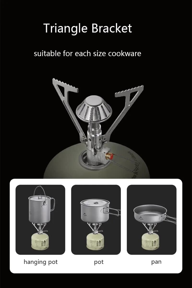 سرشعله نیچرهایک فوق سبک Naturehike GAS BURNER ULTRALIGHT 2022 SILVER NH21RJ004 — تصویر ۷