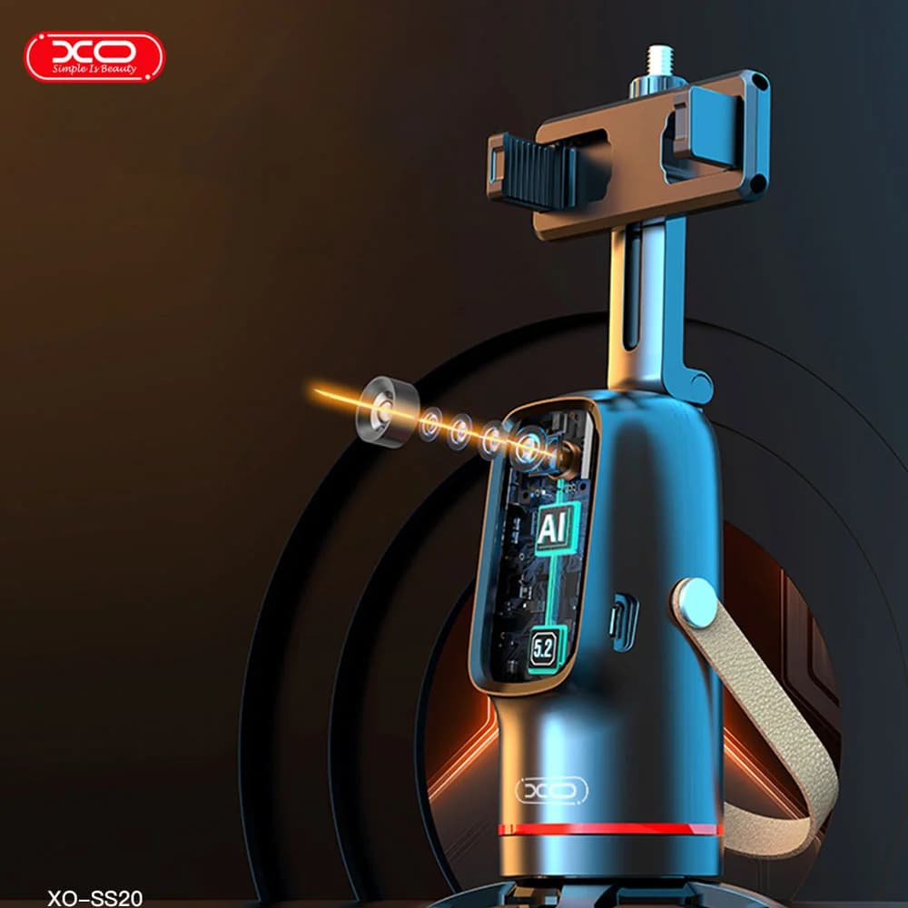گیمبال با ردیابی چهره هوشمند ایکساو مدل XO SS20 — تصویر ۴